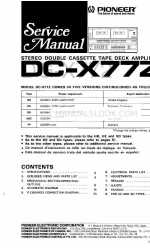 Pioneer DC-X77Z Manuale di servizio