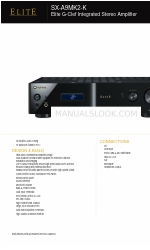 Pioneer Elite G-Clef SX-A9MK2-K Brochura e especificações