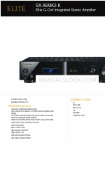 Pioneer Elite SX-A6MK2-K Especificações