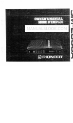 Pioneer GM-2000A Manual del usuario