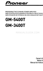 Pioneer GM-3400T Manuale d'uso