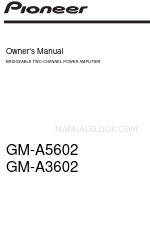 Pioneer GM-A5602 Benutzerhandbuch