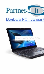 Acer 5735Z PMD T3400 Lembar Data (Denmark)