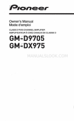 Pioneer GM-D9705 Manual del usuario