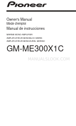 Pioneer GM-ME300X1C Owner's Manual