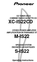 Pioneer M-IS22 Panduan Petunjuk Pengoperasian