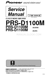 Pioneer Premier PRS-D1100M Service Manual