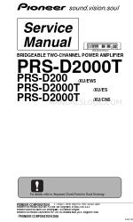 Pioneer PRS-D200/XU/EW5 Service Manual