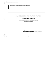 Pioneer PRS-D400 Owner's Manual