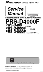 Pioneer PRS-D400 Service Manual