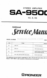 Pioneer SA-9500II Service Manual