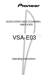 Pioneer VSA-E03 Manuale di istruzioni per l'uso