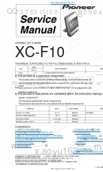 Pioneer XC-F10 서비스 매뉴얼