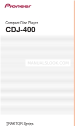 Pioneer CDJ-400 - Cd/Media Player Manuel de connexion
