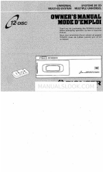 Pioneer CDX-FM121 Manual del usuario