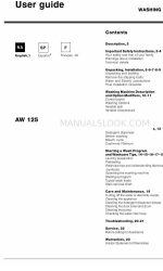 Ariston AW 125 Manual do utilizador