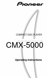 Pioneer CMX-5000 Manual de Instruções