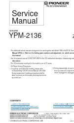 Pioneer YPM-2136ZF Manuale di servizio