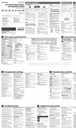 Pioneer DV-2020 Operating	 Instruction