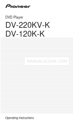 Pioneer DV-220KV-K Manual de Instruções