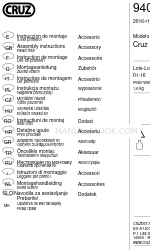 Cruz 940-403 Інструкція з монтажу Посібник з монтажу