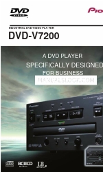 Pioneer DVD-V7200 Especificação