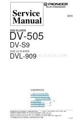 Pioneer DVL-909 Manual de servicio