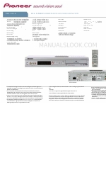 Pioneer DVR-233-S 사양