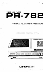 Pioneer PR-7820 Panduan Servis