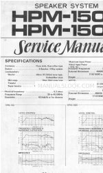 Pioneer HPM-1500 Service Manual