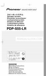 Pioneer PDP-S55-LR Manual de Instruções