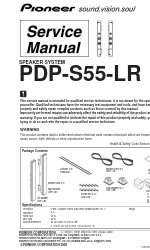 Pioneer PDP-S55-LR Instrukcja serwisowa