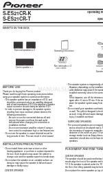 Pioneer S-ES21CR-K Operating Instructions Manual