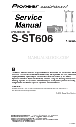 Pioneer S-ST606 XTW Service Manual