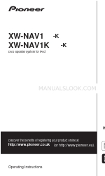 Pioneer XW-NAV1K-K Руководство по эксплуатации