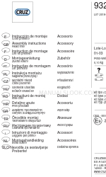 Cruz 932-014 조립 지침