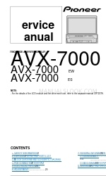 Pioneer AVX-7000 Service Manual