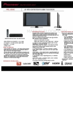 Pioneer Elite PRO-930HD Specifications