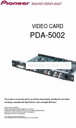 Pioneer PDA-5002 Specificaties