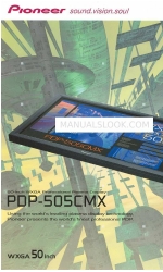 Pioneer PDP505CMX - HD Plasma Display 브로셔 및 사양