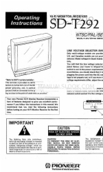 Pioneer SD-T292 Manuel d'utilisation