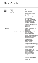 Ariston LFK 7M116 Manuale di istruzioni per l'uso