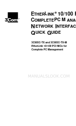 3Com Etherlink 100 PCI Manual rápido