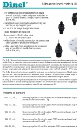 Dinel ULM–53–01 Series 매뉴얼