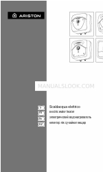 Ariston 3180763 Instructions pour l'installation, l'utilisation et l'entretien