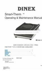 Dinex Smart-Therm STS 3 DXSMA2081 Посібник з експлуатації та обслуговування