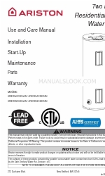 Ariston ARIER040C2X045N Kullanım ve Bakım Kılavuzu