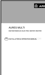 Ariston AURES MULTI Installation & Operation Manual