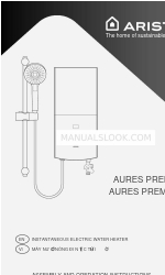 Ariston AURES PREMIUM Manual de instrucciones de montaje y funcionamiento