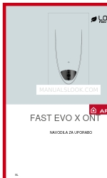 Ariston FAST EVO X ONT Gebrauchsanweisung Handbuch